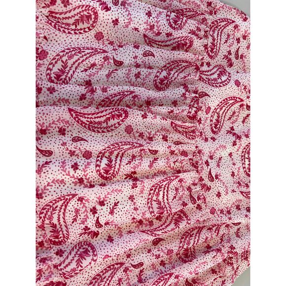 NWT Sugarlips Paisley Floral Maxi Skirt Womens Medium Boho Chic Fairy Festival - Picture 7 of 16